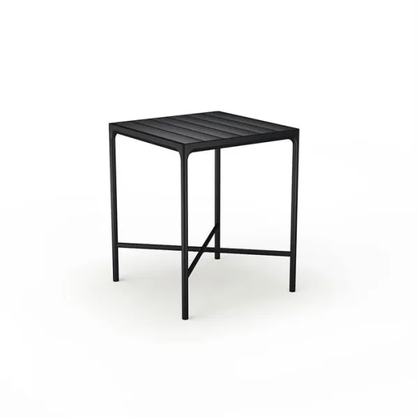 HOUE - FOUR tavolo da bar 90x90 cm - Nero
