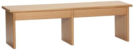 Hübsch Doppio Panchina Naturale
