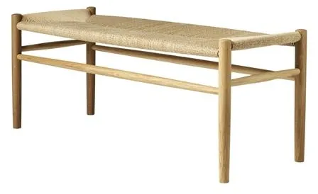 FDB Møbler J83B Panchina in rovere