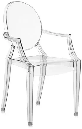 Kartell Lou Lou Ghost sedia da pranzo - Bambino - Crystal
