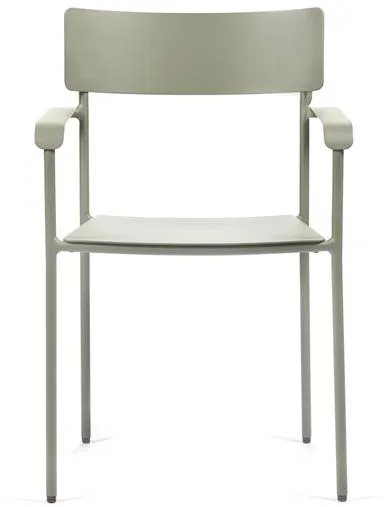 Serax August Sedia da Giardino con Braccioli S Eucalyptus Green