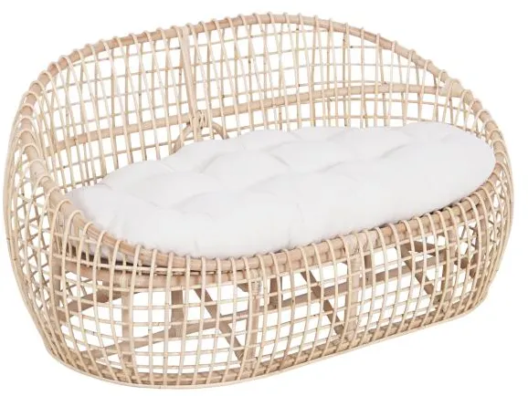 Sakai divano lounge a 2 posti 137x84x67cm