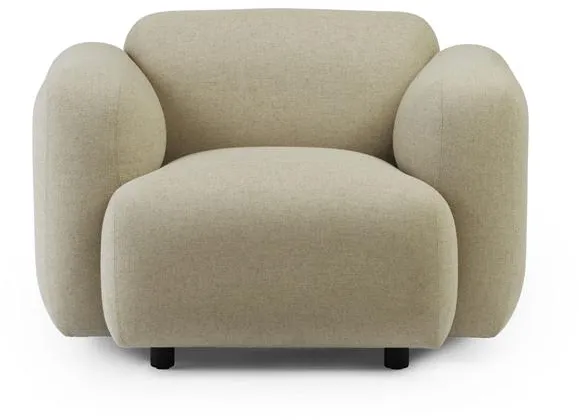 Normann Copenhagen Swell Poltrona Sabbia Chiara MLF20