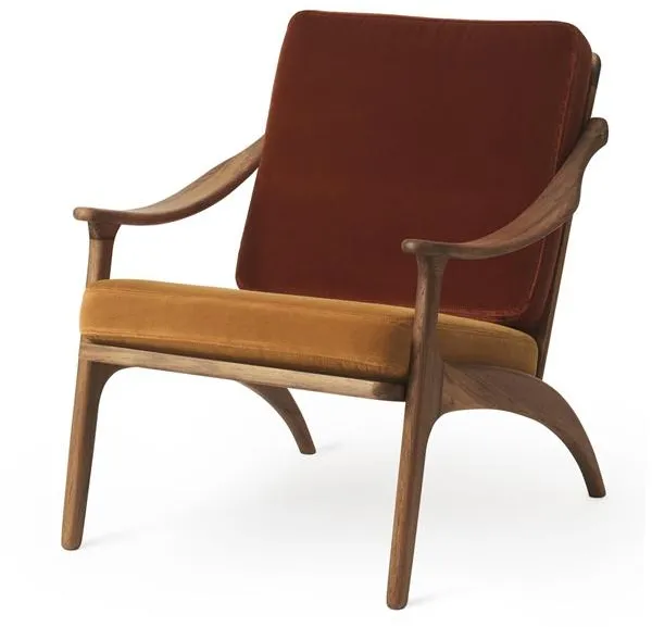 Warm Nordic Lean Back Poltrona in Teak/Ritz 37011688