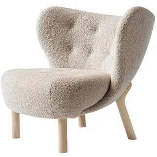 &Tradition Little Petra VB1 Poltrona Karakorum 003/Rovere oliato bianco