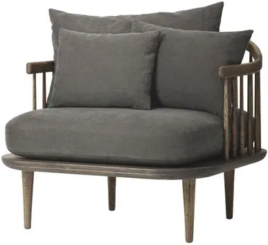 &Tradition Fly SC1 Poltrona Hot Madison 093/Rovere affumicato