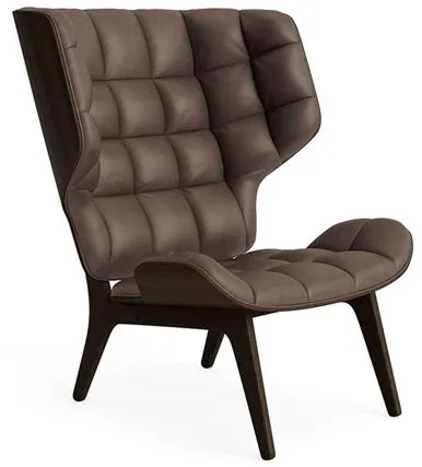 NORR11 Poltrona Mammoth Rovere Affumicato Scuro/Marrone Scuro 21001