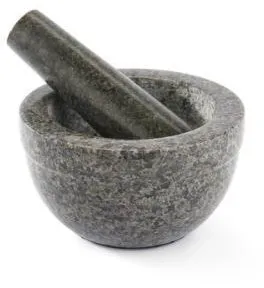 Rösle Mortaio 0,35 litri 14 x 8 cm Granito grigio scuro