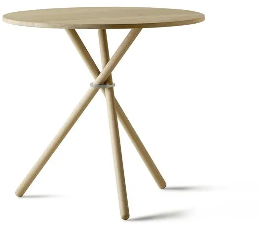 Tavolo da caffè Eberhart Aldric Ø80 Rovere Chiaro