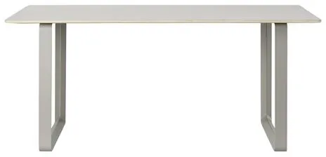 Muuto 70/70 Tavolo da pranzo 170x85 Linoleum grigio/Grigio