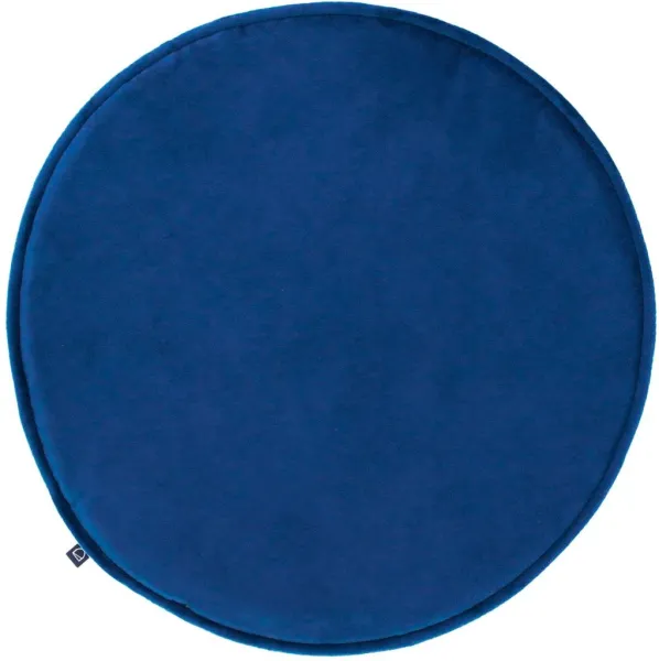 Rimca, cuscino per sedia da pranzo, blu, H2,5x35x35 cm